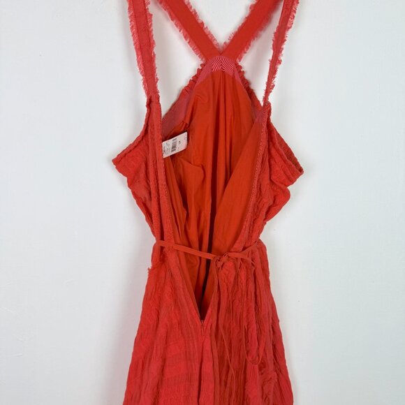 NWT Natori Summer Texture Eyelet Dress Mandarin Orange Size 10 NEW $795 - Picture 14 of 16